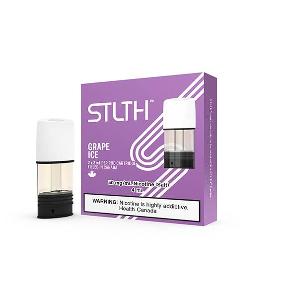 STLTH POD PACK 2PCS - GRAPE ICE 2%