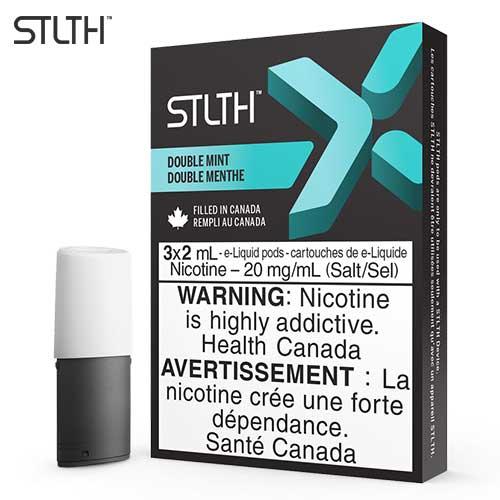 STLTH X POD PACK 2PCS - DOUBLE MINT 2%