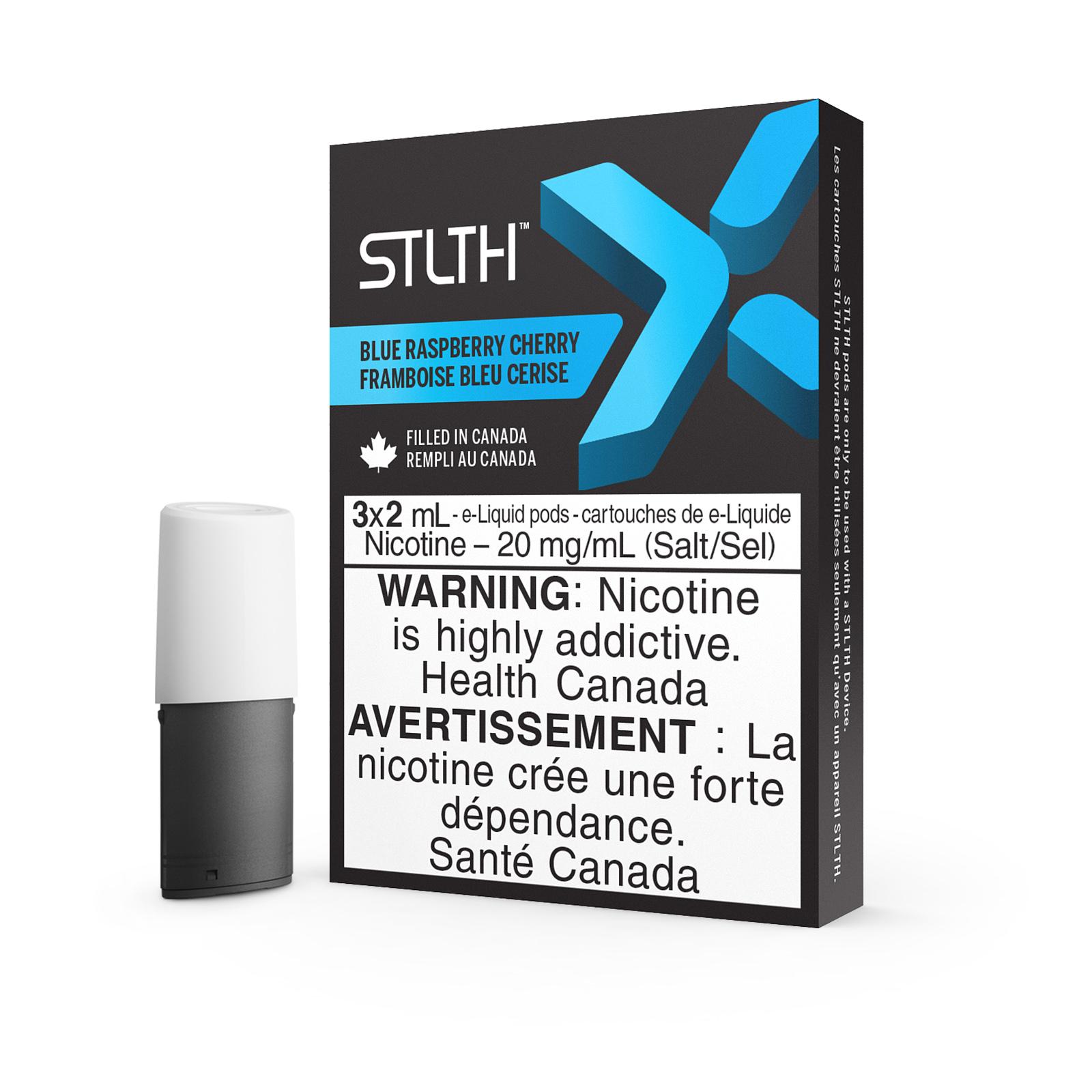 STLTH X POD PACK 2PCS - BLUE RASPBERRY CHERRY 3.5%