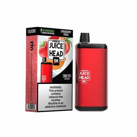 JUICED HEAD 5K STRAWBERRY PEACH 5%