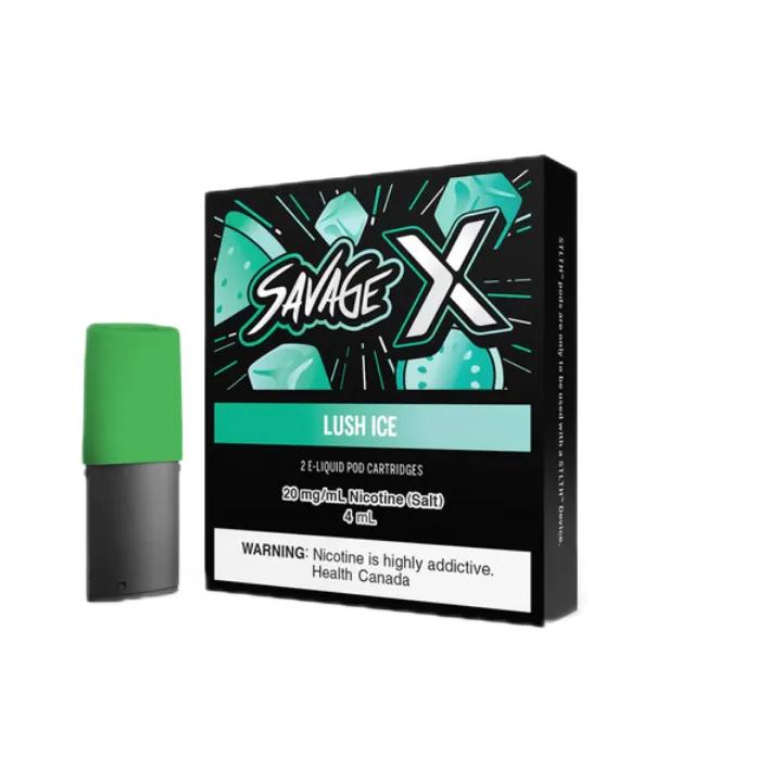 Stlth Savage X Lush Ice 5% Pack De 2