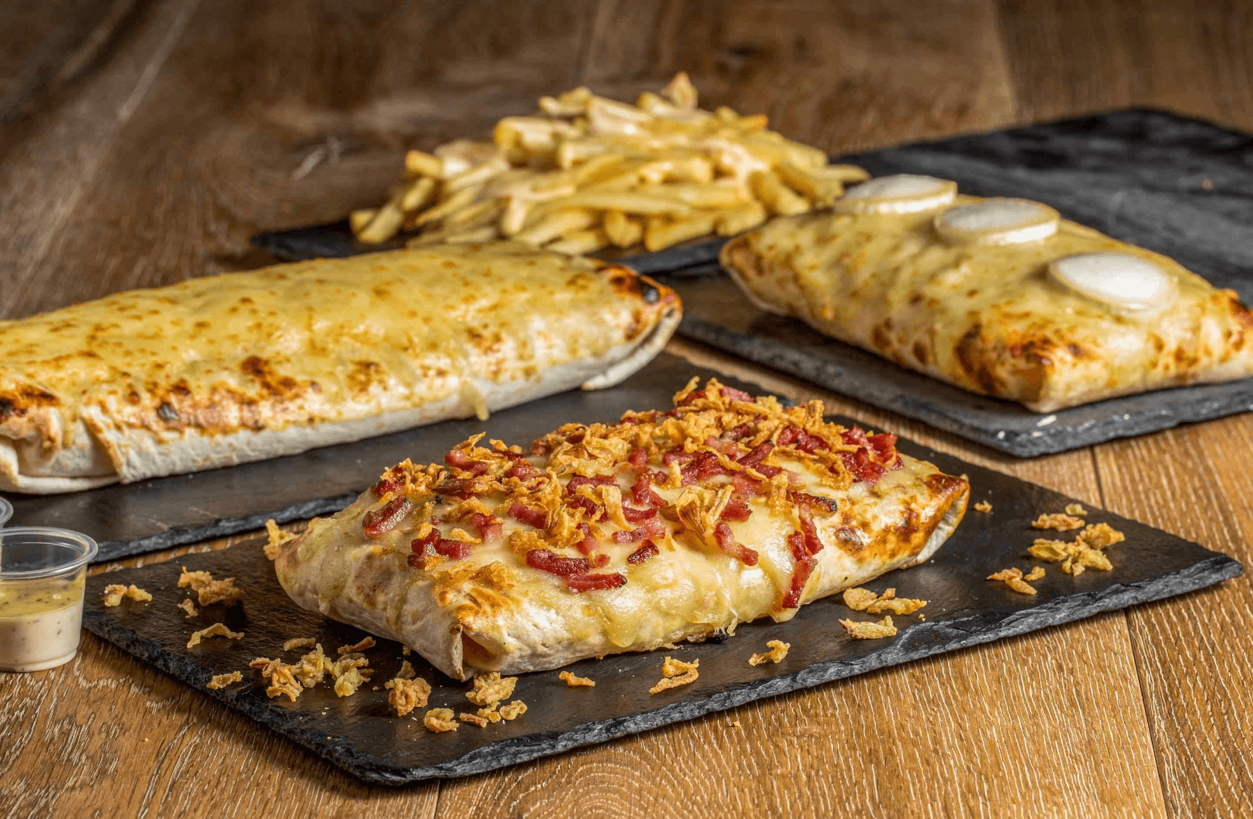 Tacos Poulet gratiné