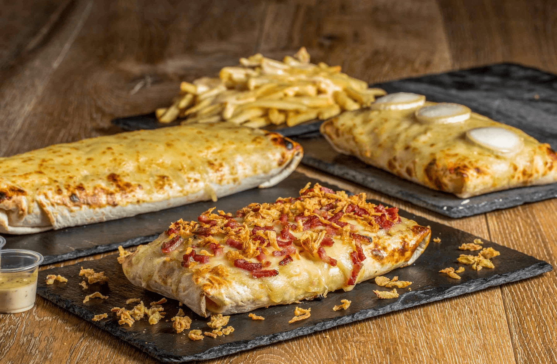 Tacos Cordon bleu gratiné