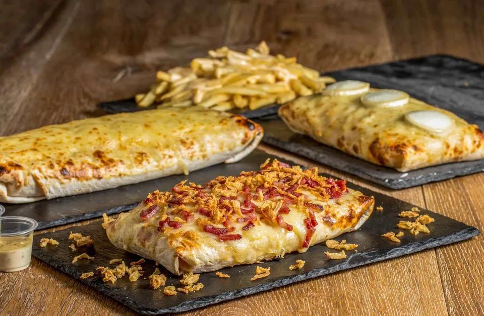 Tacos Cordon bleu gratiné