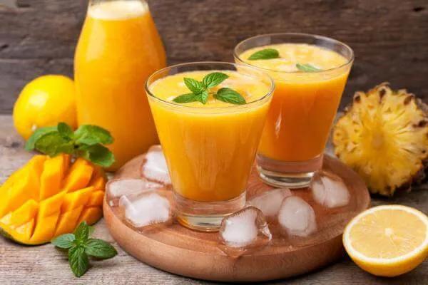 Jus d'anans orange