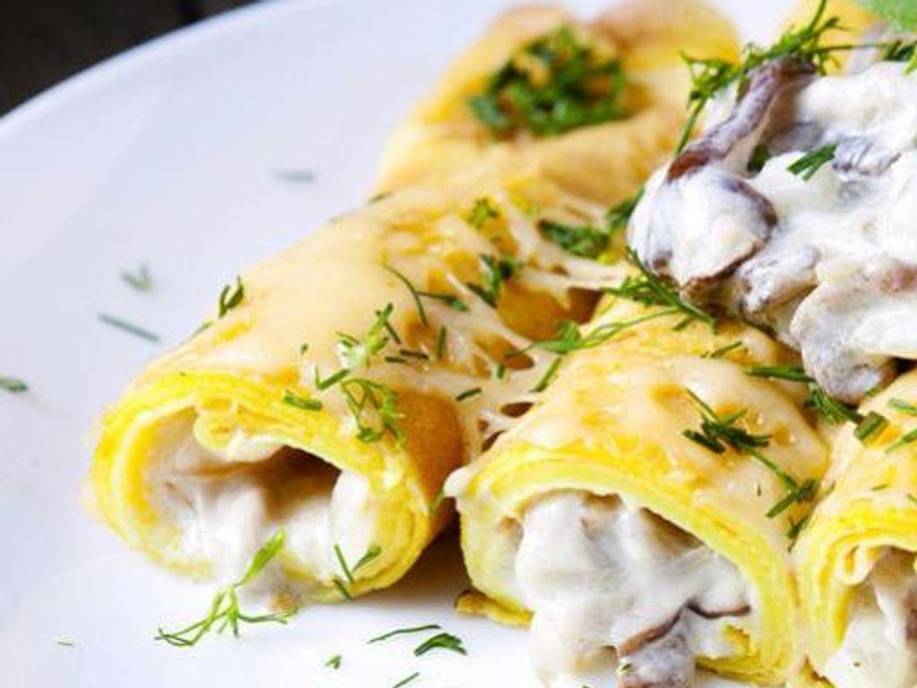 Crêpe Poulet Champignos
