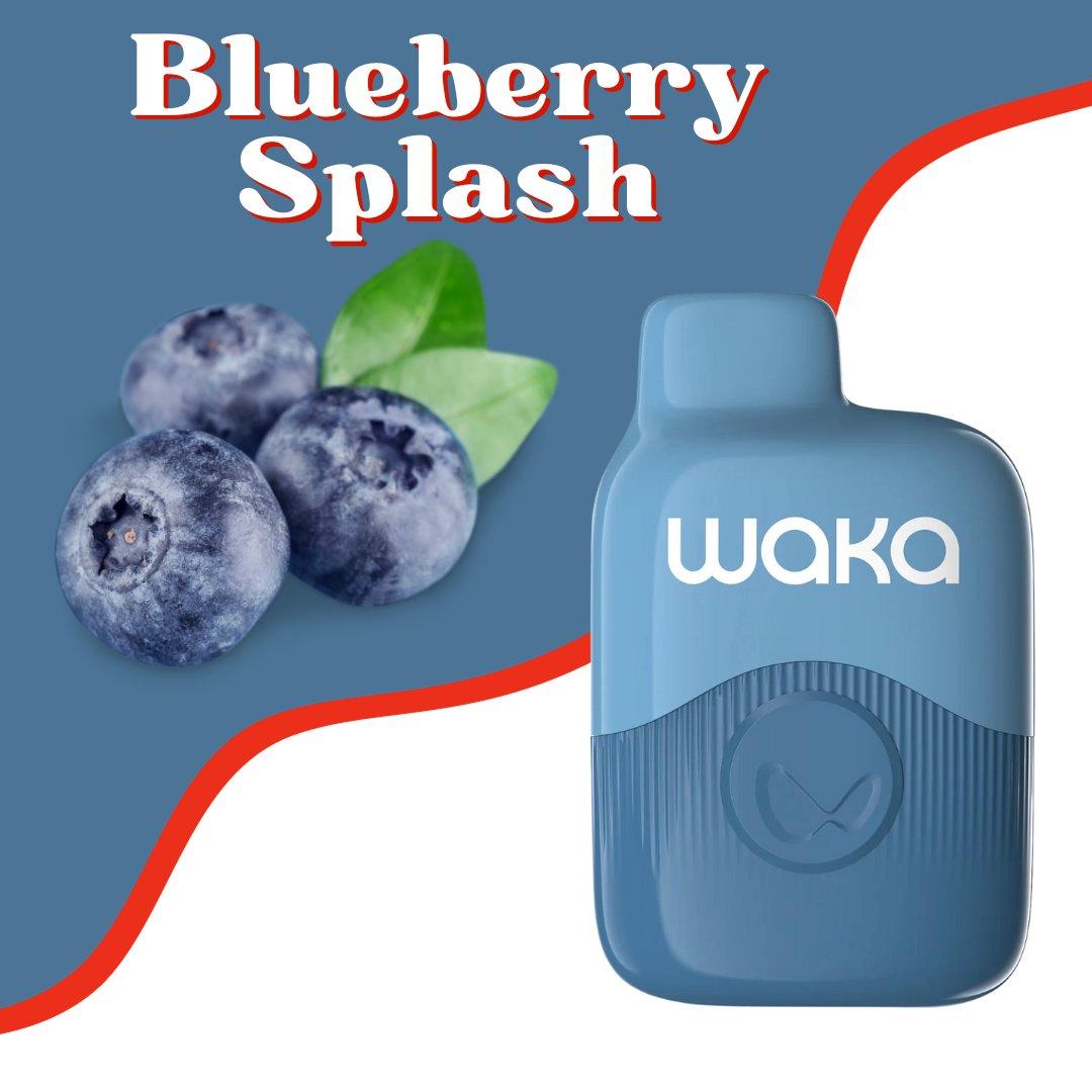 WAKA BLUEBERRY SPLASH1000 PUFFS 3%