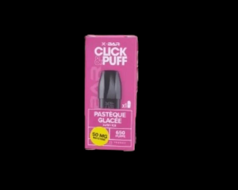 XBAR PASTEQUE GLACEE POD 650 PUFFS 5% NIC