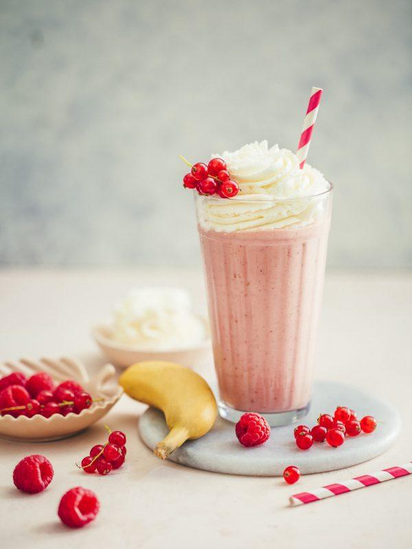 Milkshake Fruits Rouges
