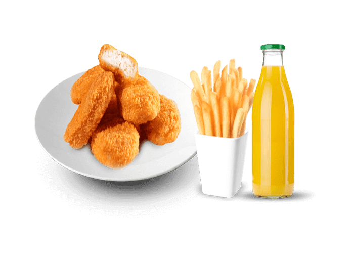 Nugget + Frite + Jus D’orange