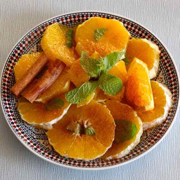 Salade Orange A La Cannelle