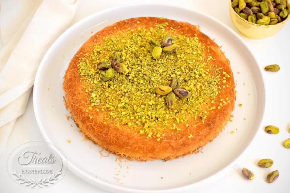 كنافة بالقشطة صغيرة