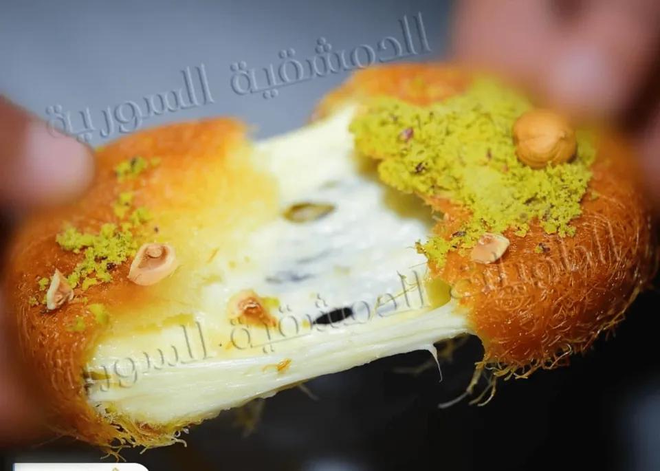 كنافة جبنة متوسطة