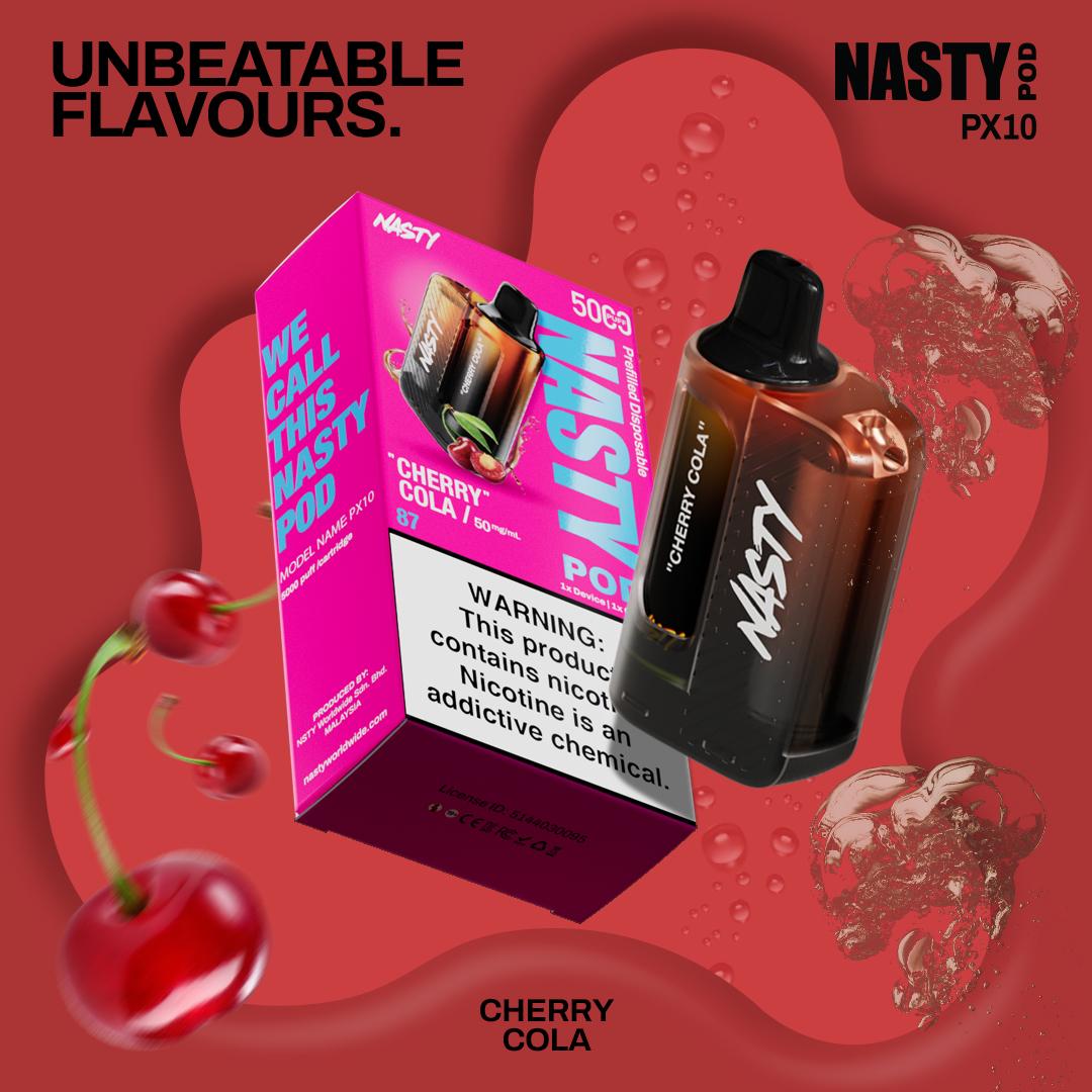 Nasty PX10 Starter Kit- Cherry Cola 5%