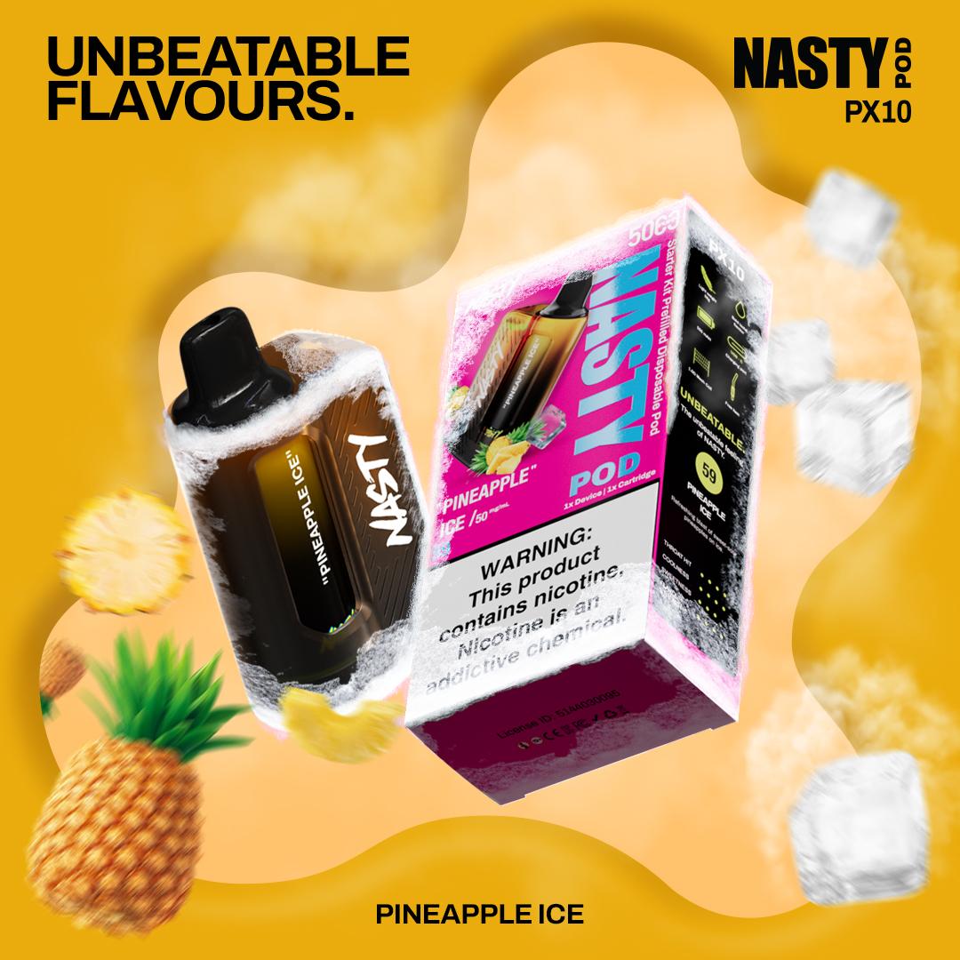 Nasty PX10 Starter Kit- Pineapple Ice 5%