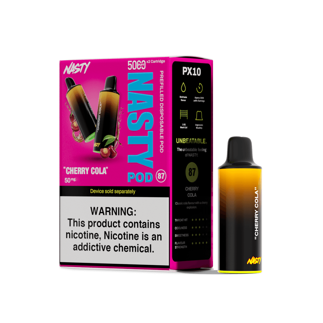 Nasty PX10 Pods 5000 Puffs- Cherry Cola