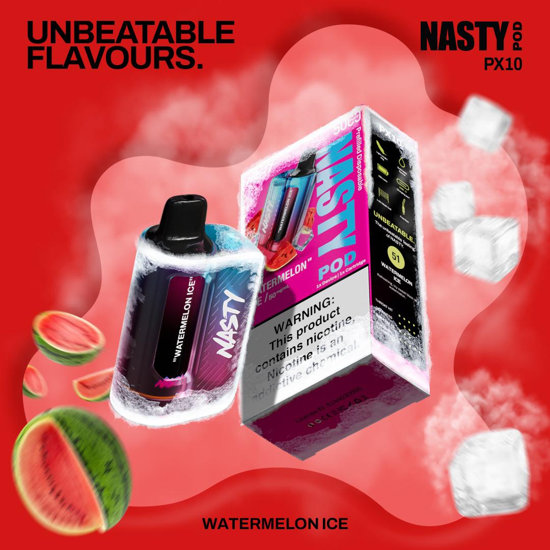 Nasty PX10 Starter Kit- Watermelon Ice 5%