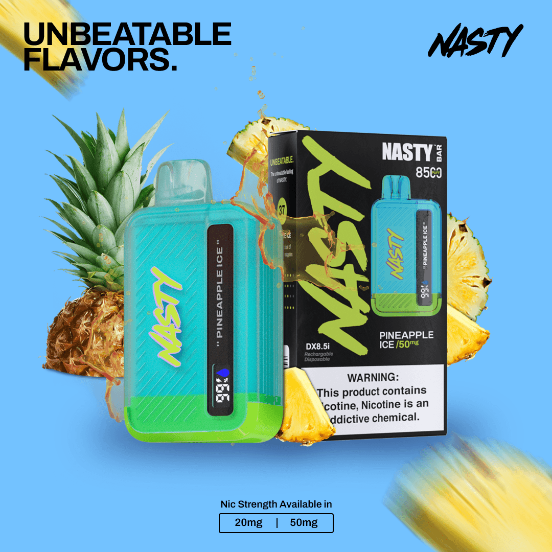 Nasty 8500- Pineapple Ice 2%