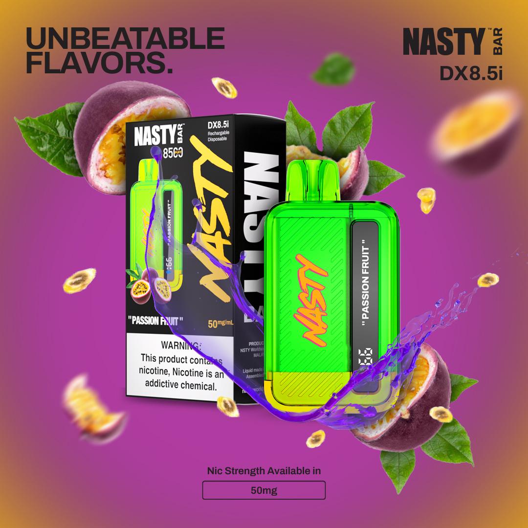 Nasty 8500- Passion Fruit 5%
