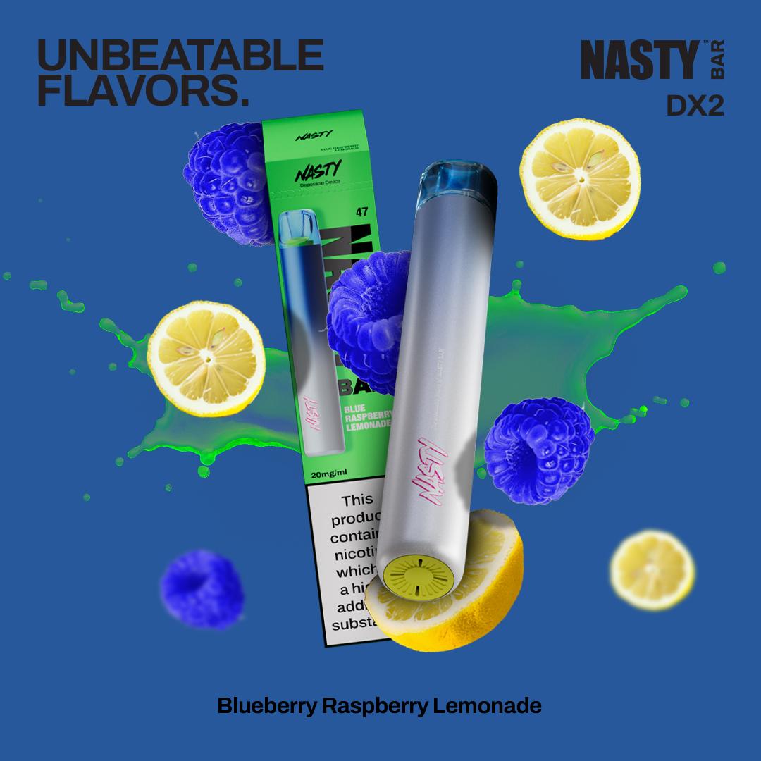 Nasty DX2- Blueberry Raspberry Lemonade 2%