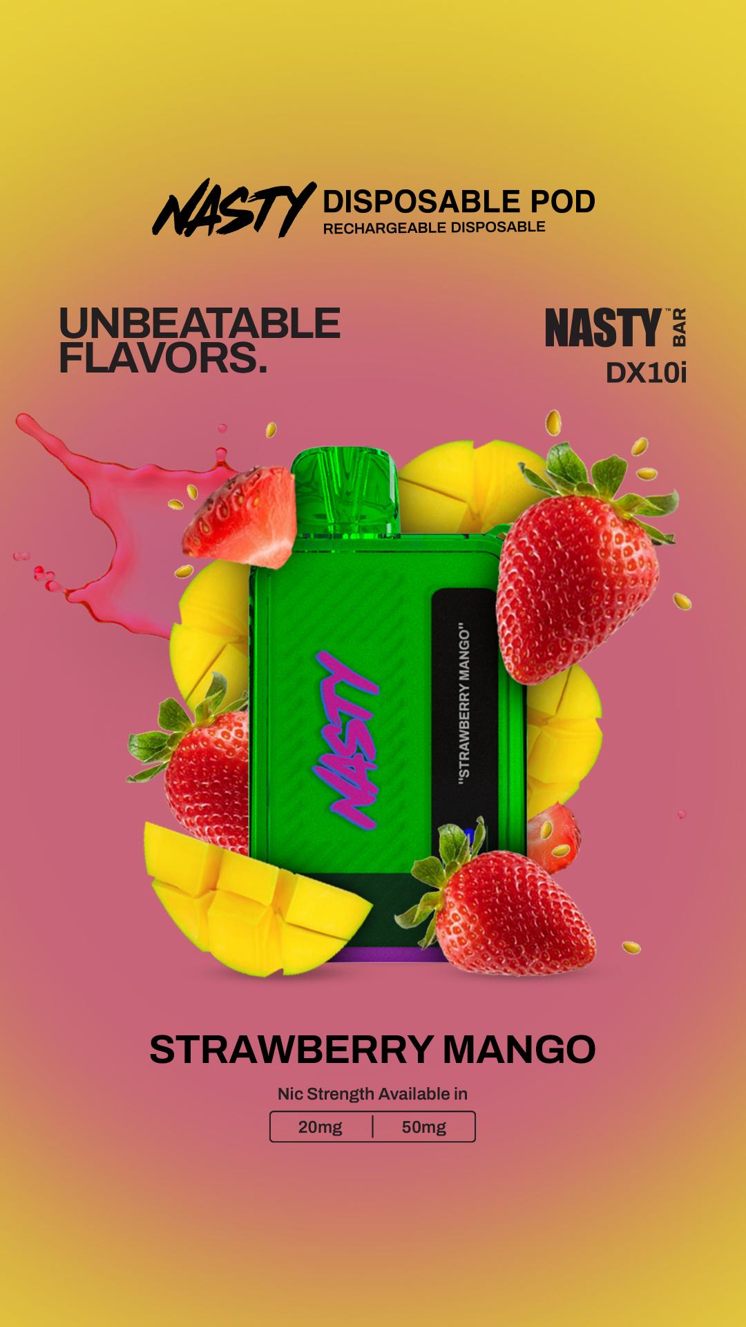 Nasty 10K- Strawberry Mango 5%
