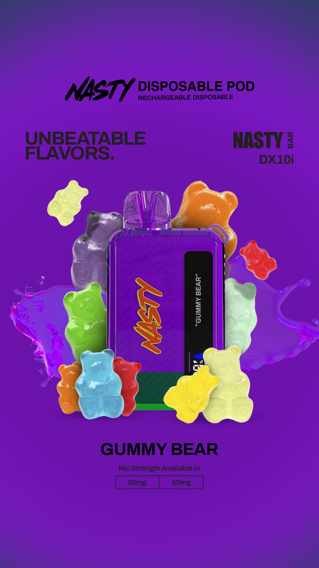 Nasty 10K- Gummy Bear 5%