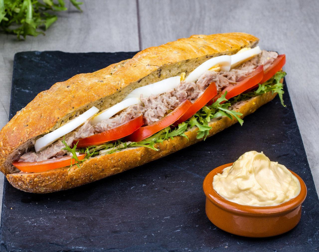 Sandwich Thon Fromage & Fromage Rouge