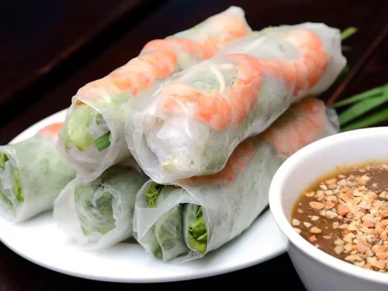 Rouleaux de printemps poulet