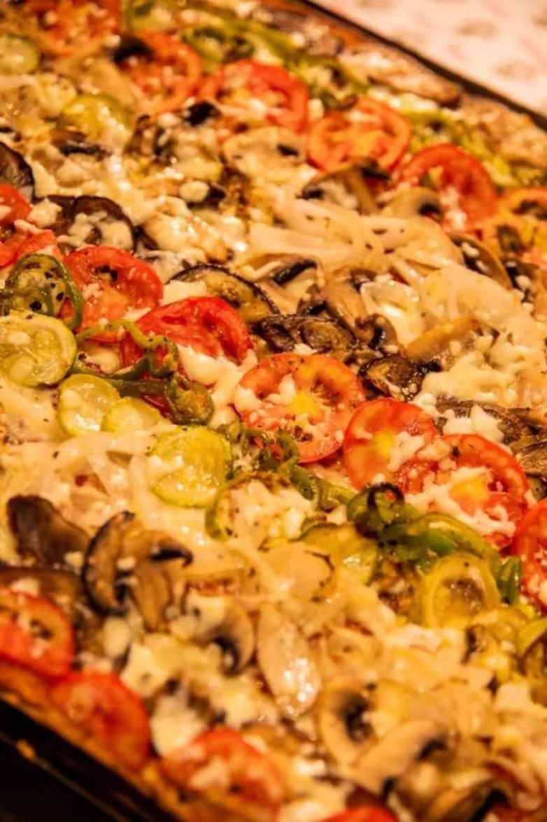 PIZZA VEGGIE 1/8 Plateau