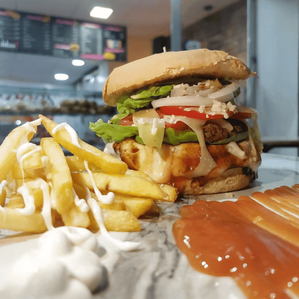 Double Cheese Burger