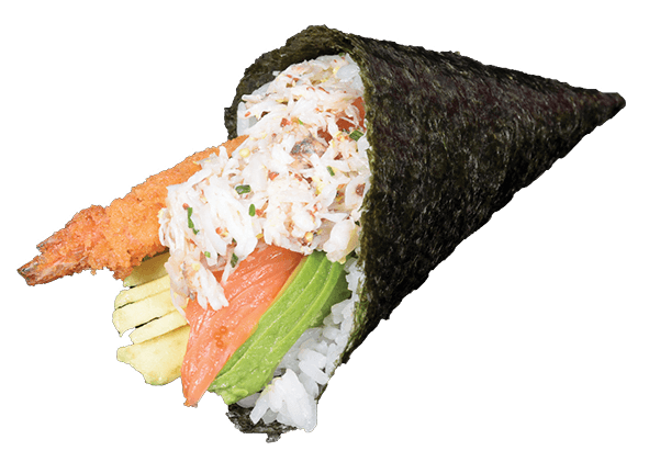 Temaki cornet Crevettes