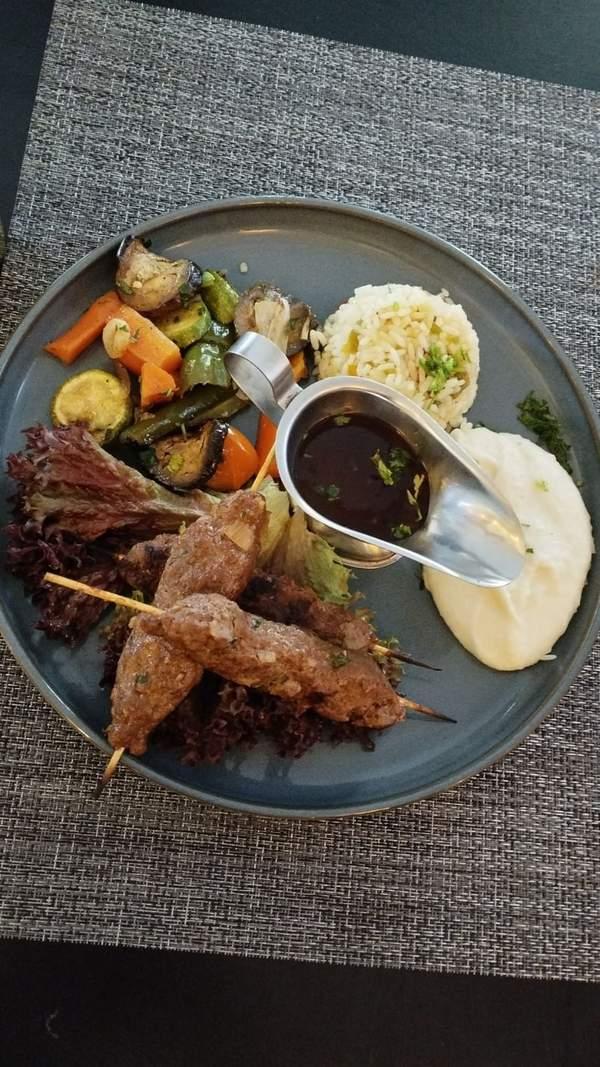Brochettes Viande Hachée