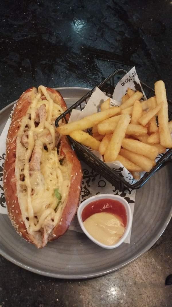 Sandwich Poulet + Frites