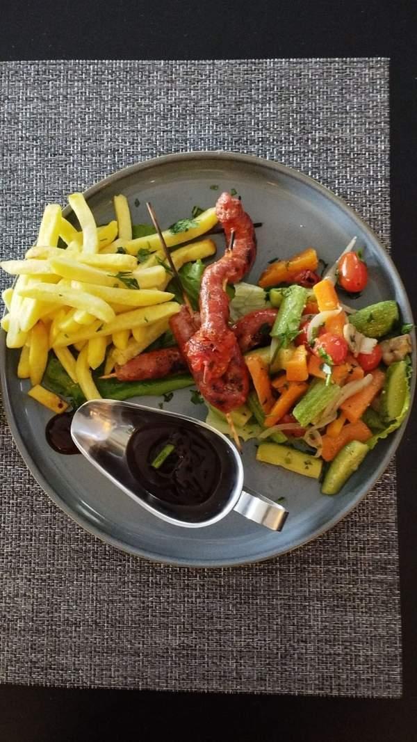 Brochettes Saucisses De Viande