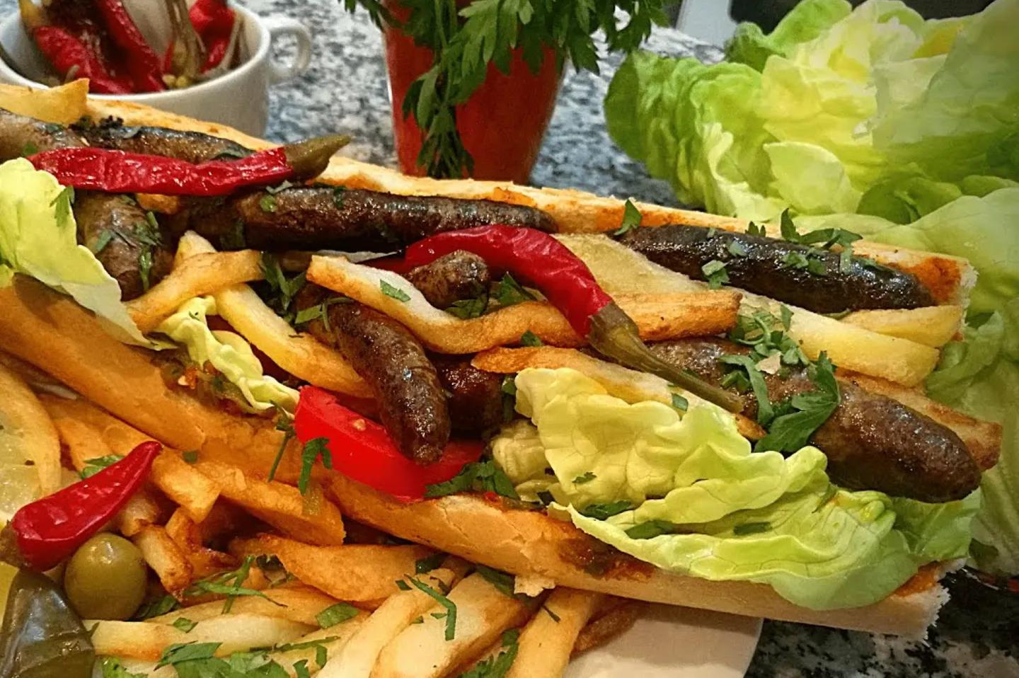 Sandwich Merguez