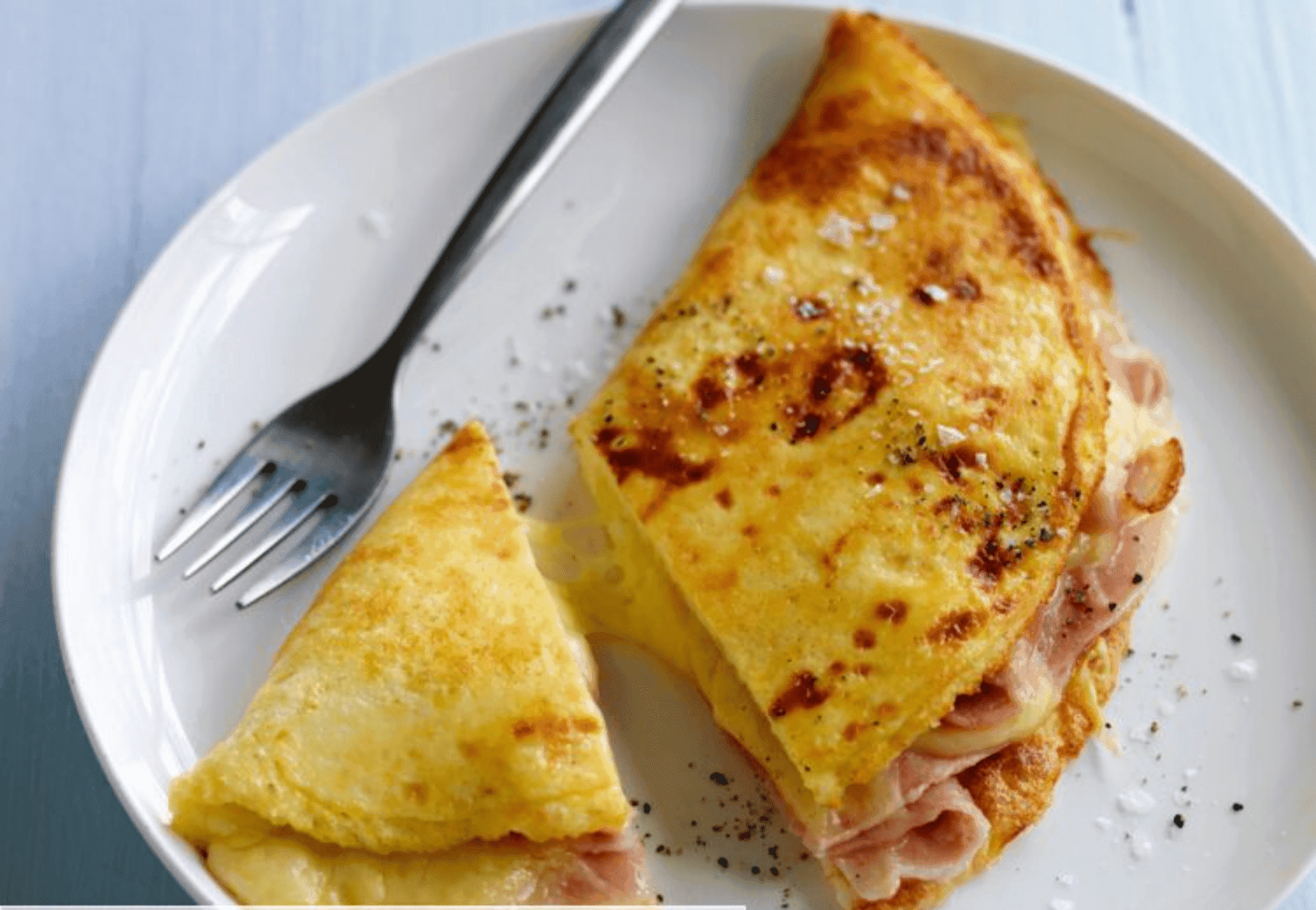 Omelette au Jambon