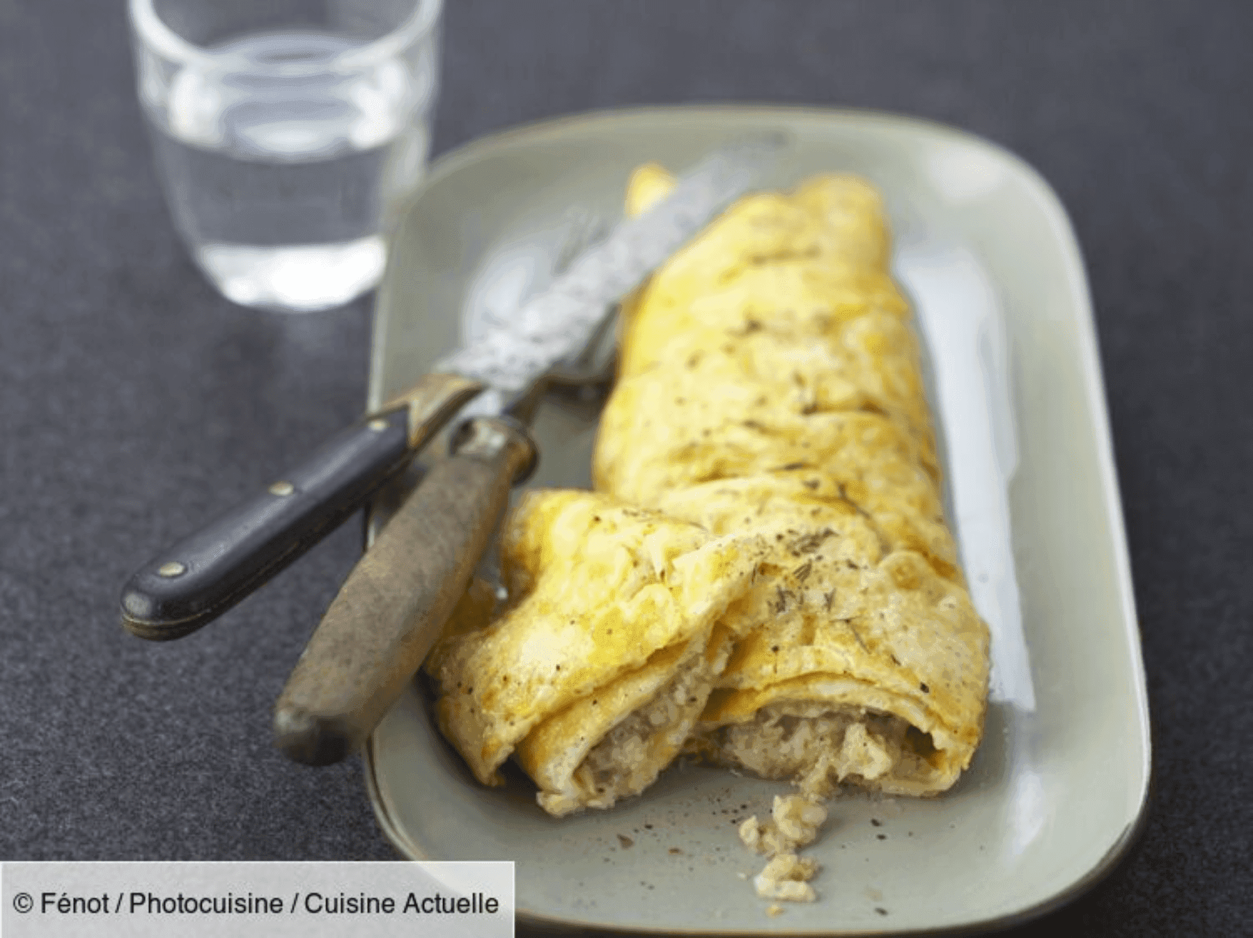 Omelette au Thon et Fromage