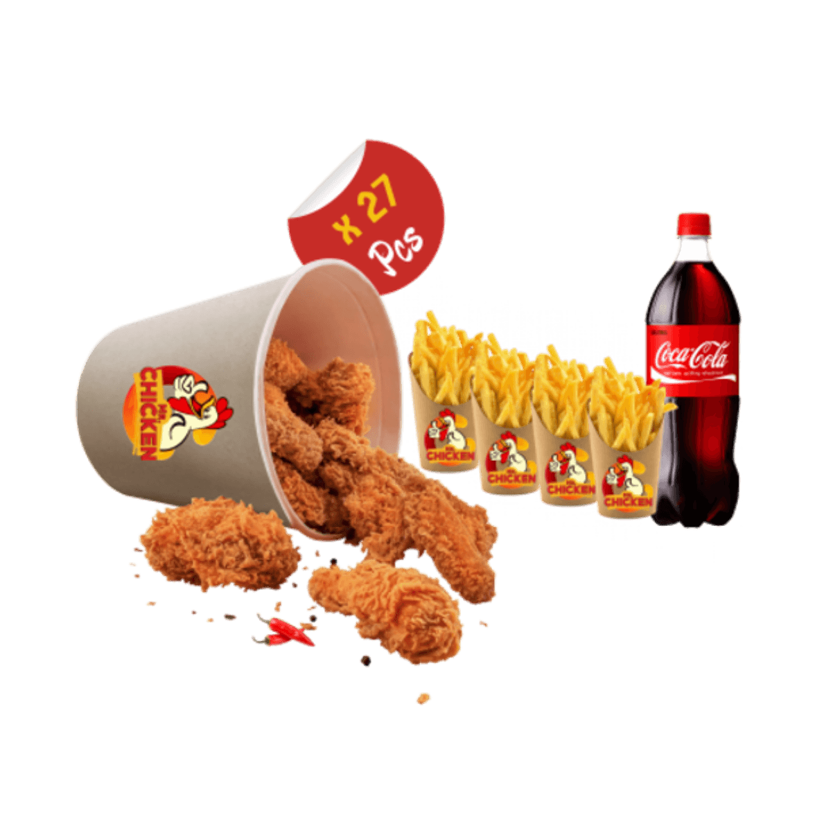 Mr. Hot Family Wings 27 Pcs