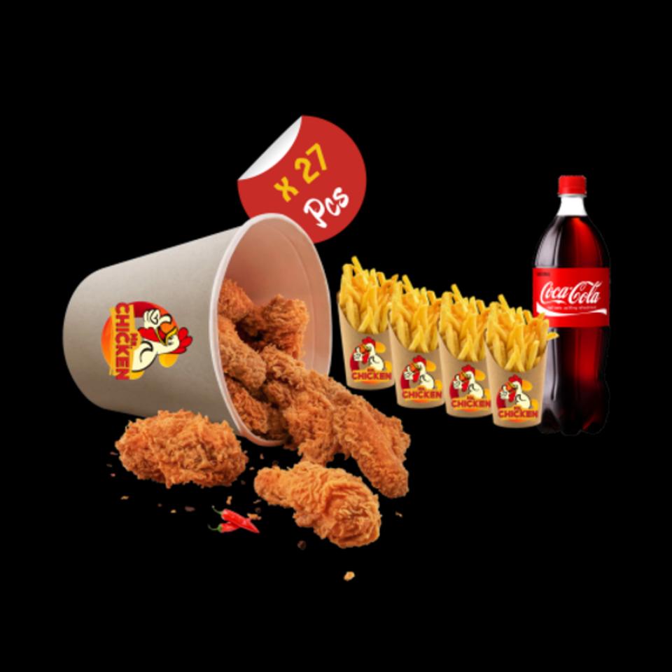 Mr. Hot Family Wings 27 Pcs