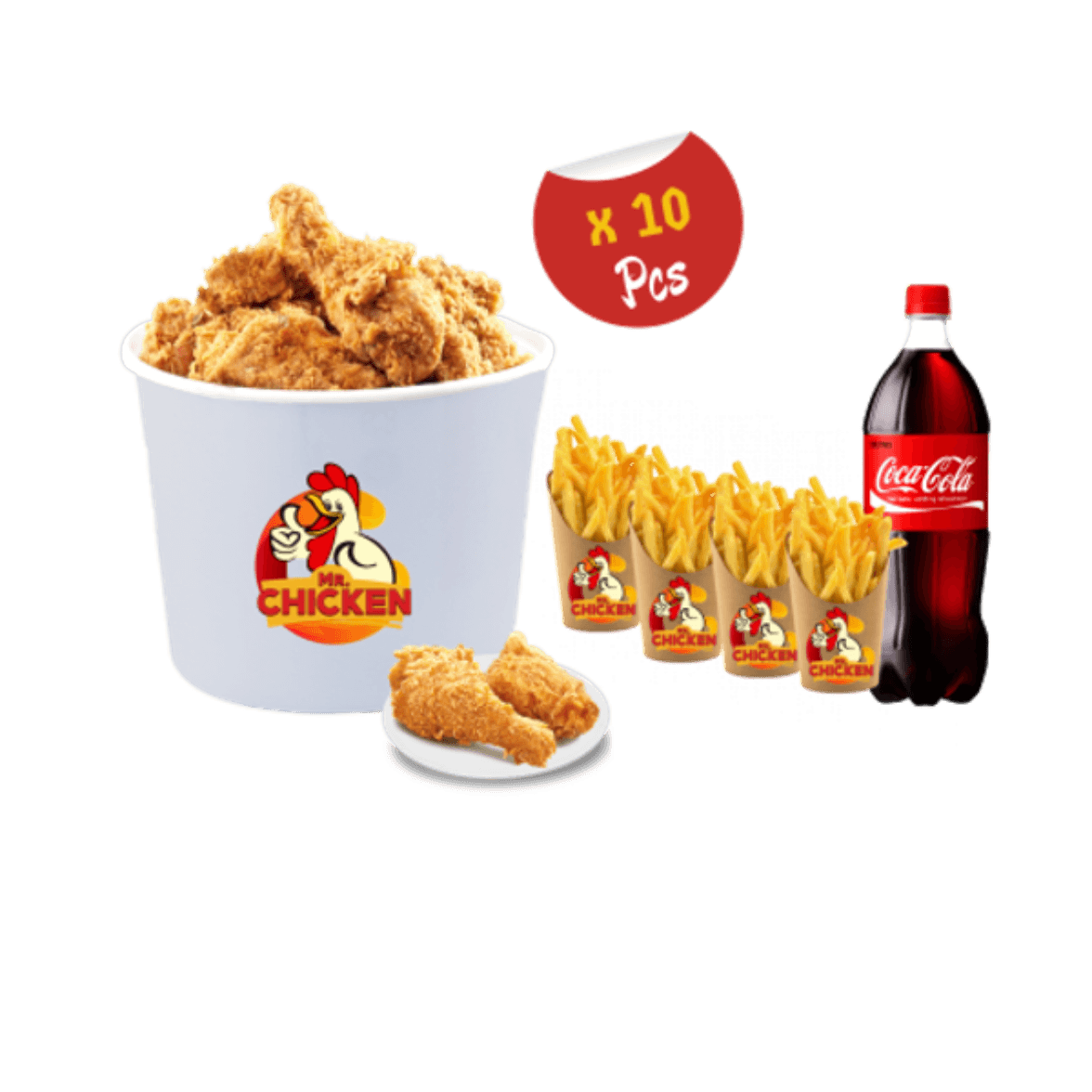 Mr. Cuisse Family 10 Pcs