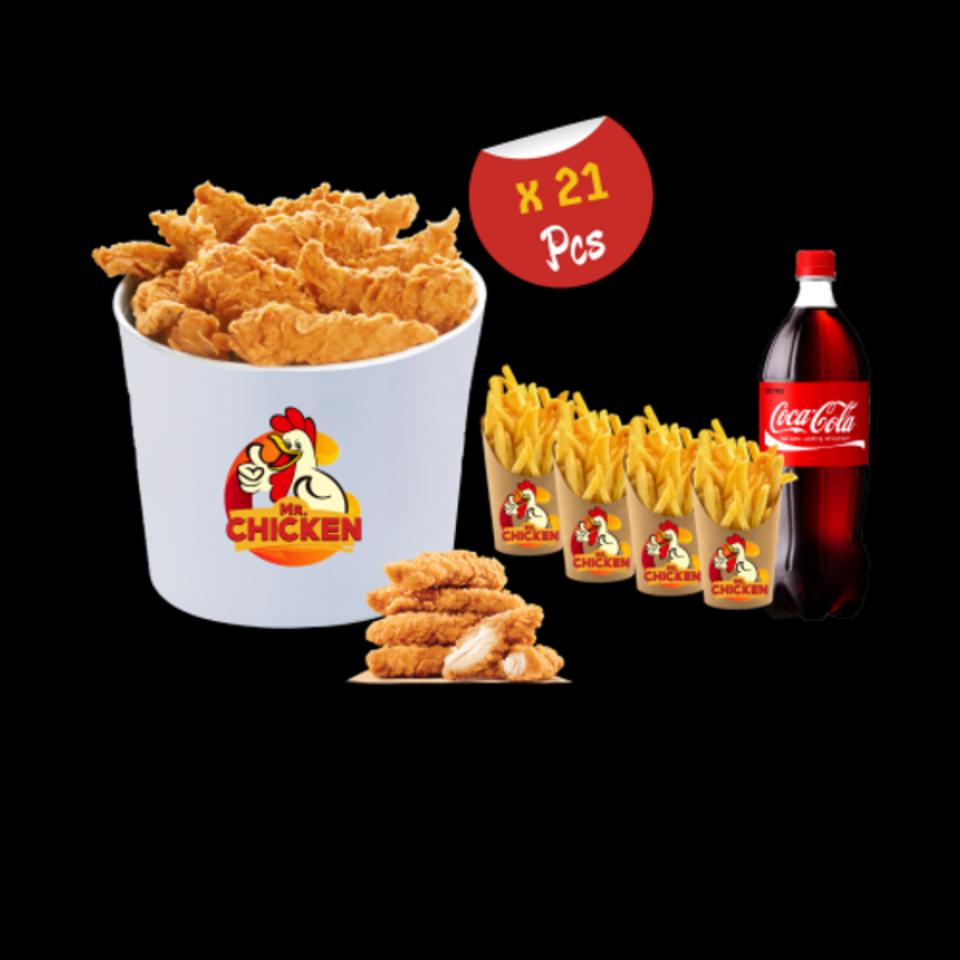 Mr. Tenders Family 21 Pcs
