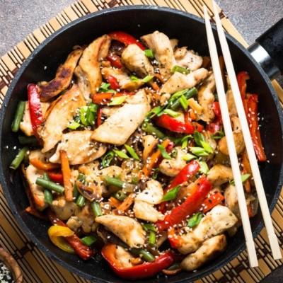 Wok Poulet