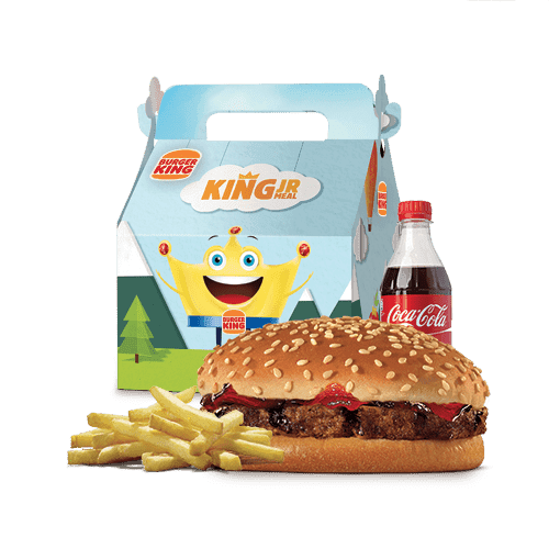 Hamburger Enfant+frit+jus+cadeau