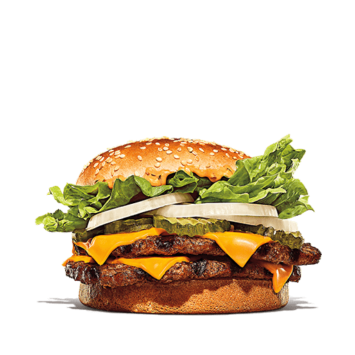 Double Cheese Burger + frit + Qnt