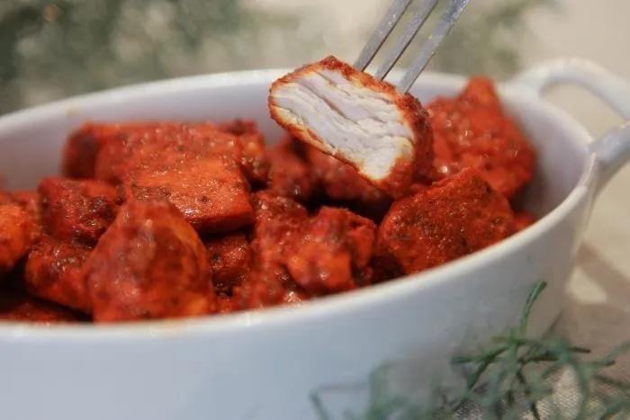 Plat Poulet mariné