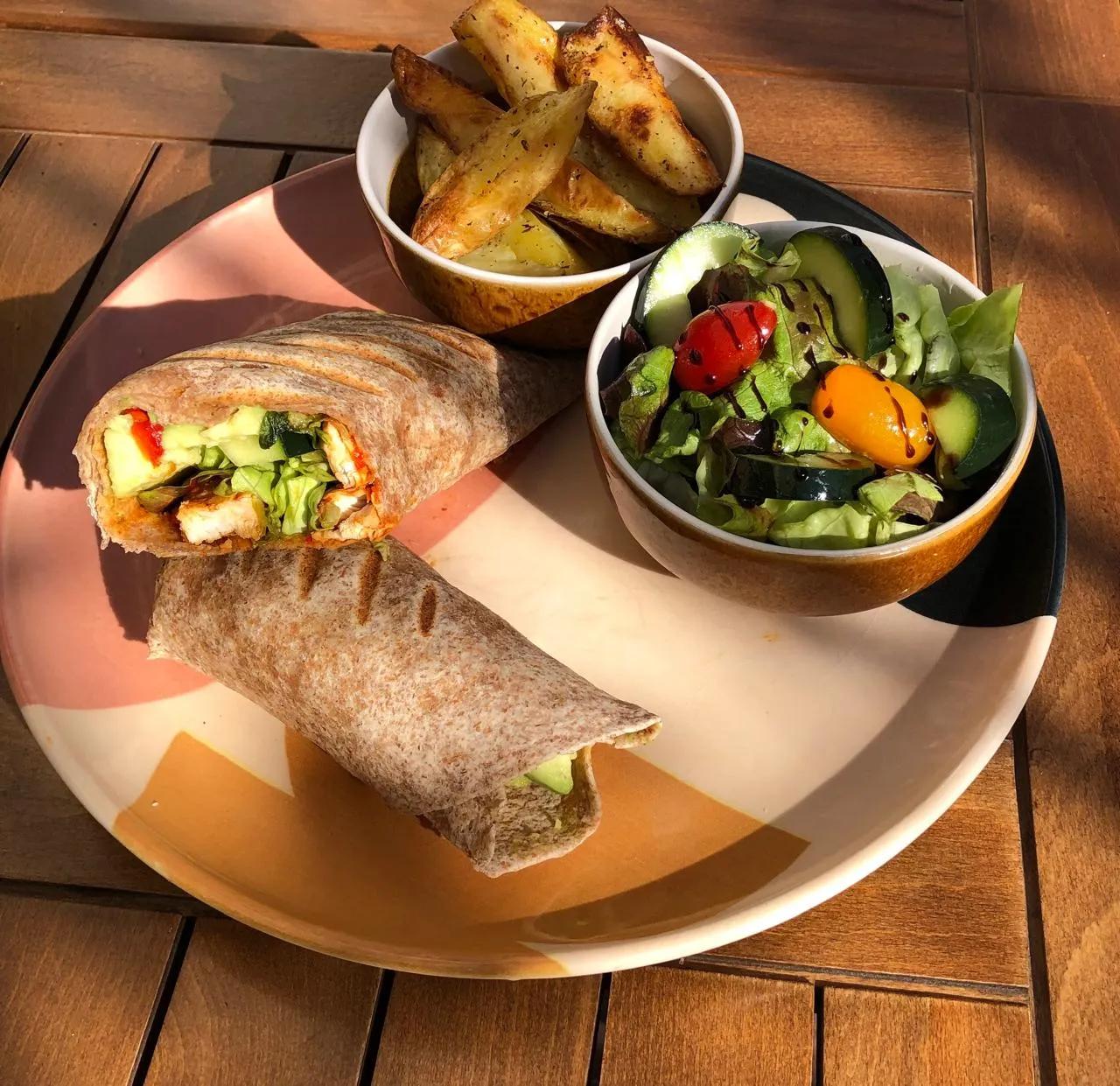 Wraps Escalope mariné