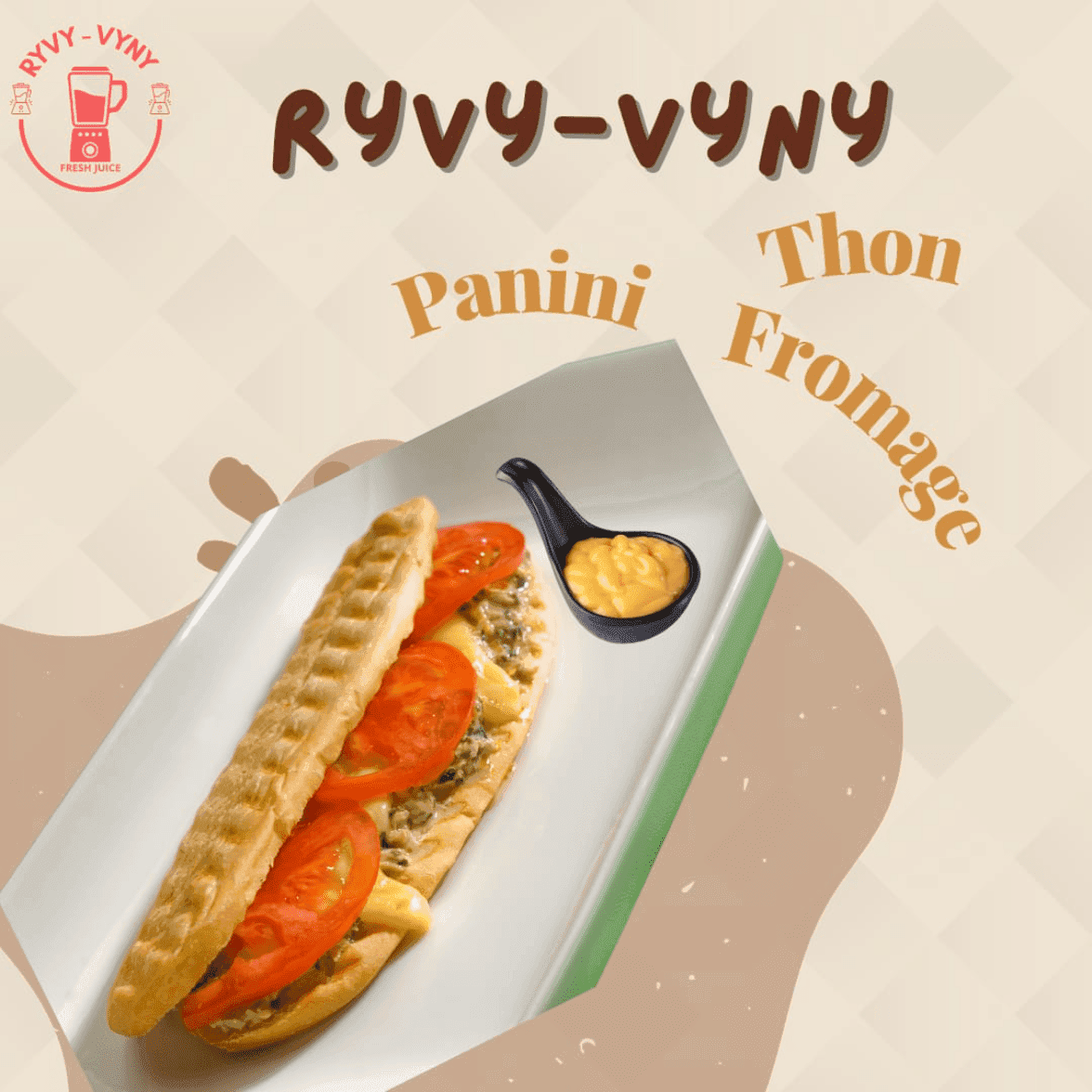Panini Thon Fromage