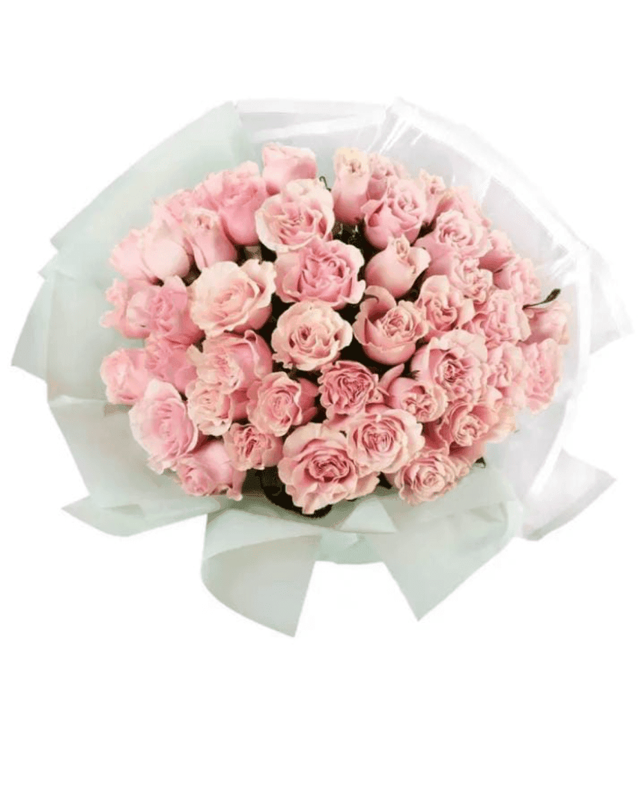 Bouquet 30 Fleurs Rose