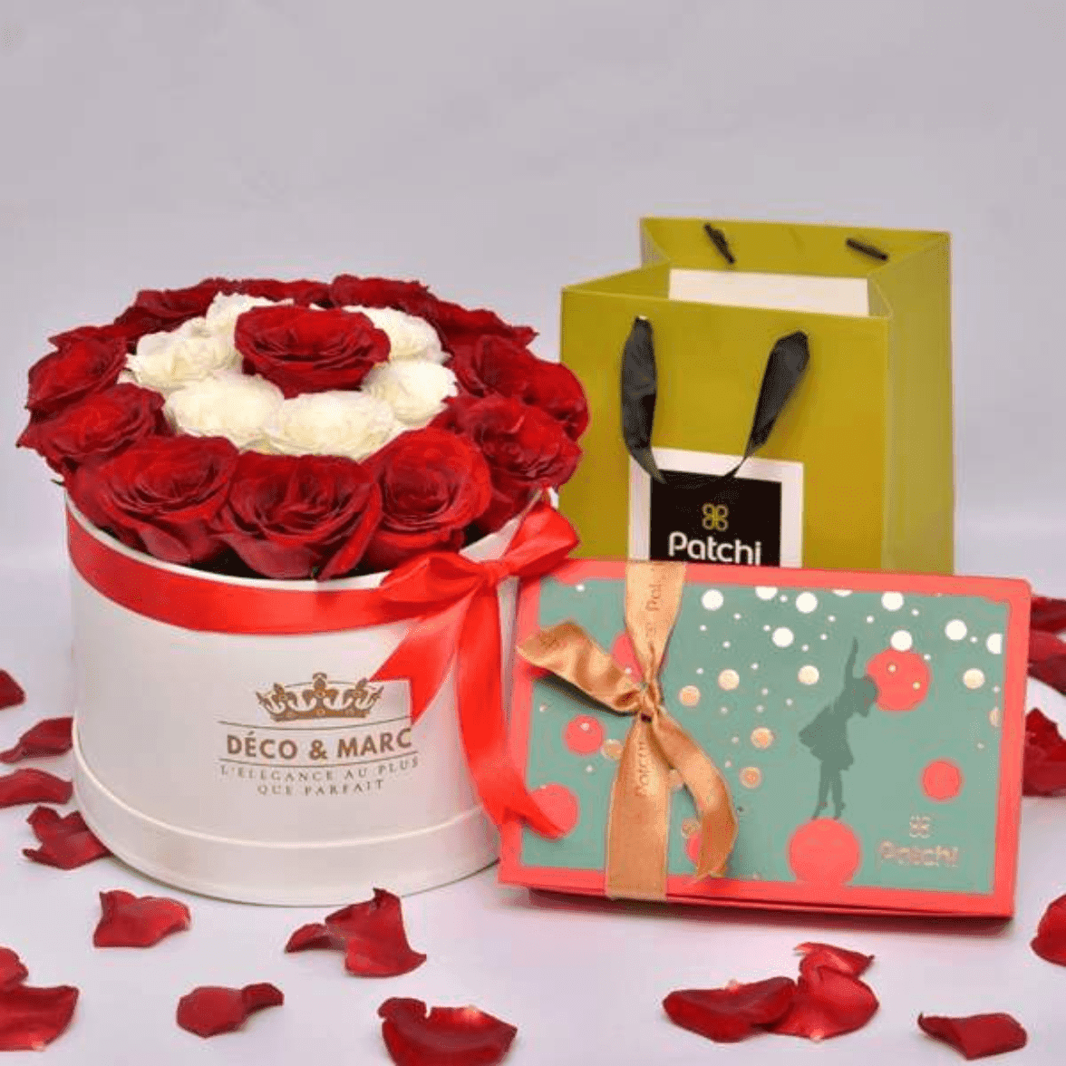 Box fleurs avec PATCHI