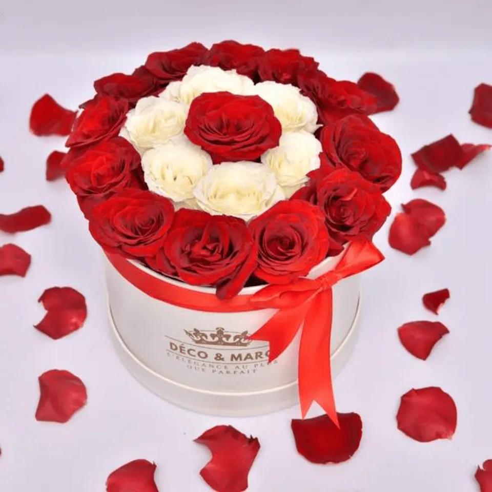 Boite fleur amour